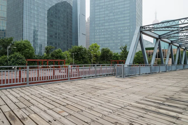 Wooden platform — Stock Photo, Image