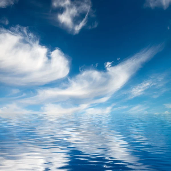 Céu fundo — Fotografia de Stock