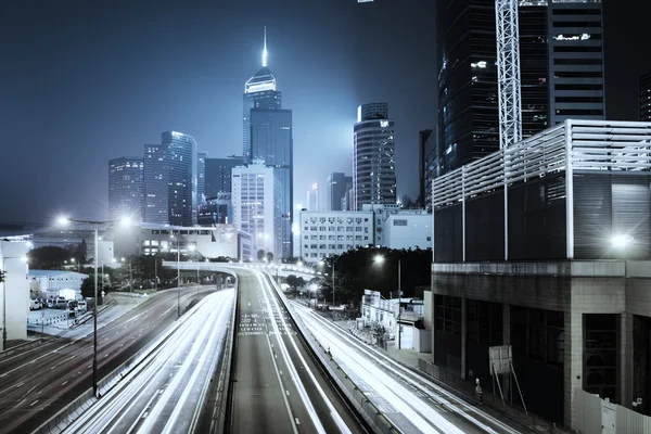 Trafik i Hong kong — Stockfoto