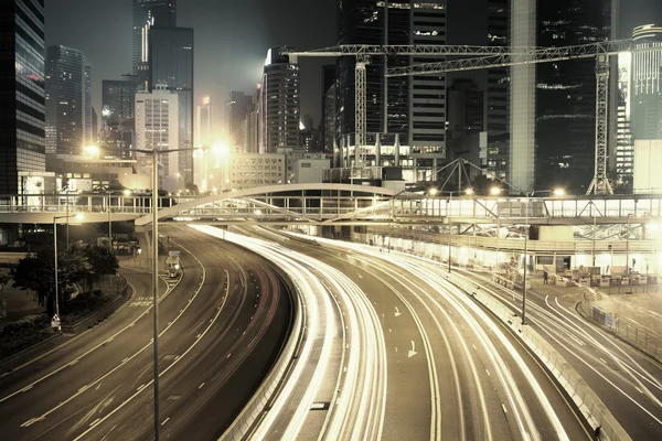 Hong Kong 'da trafik — Stok fotoğraf