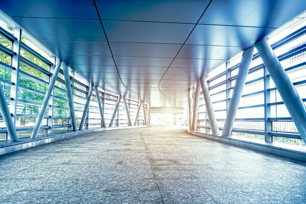 Corridor in office building