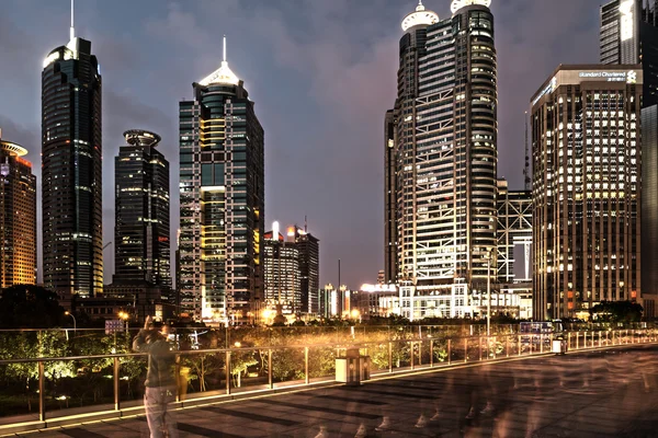 Shanghai stad — Stockfoto