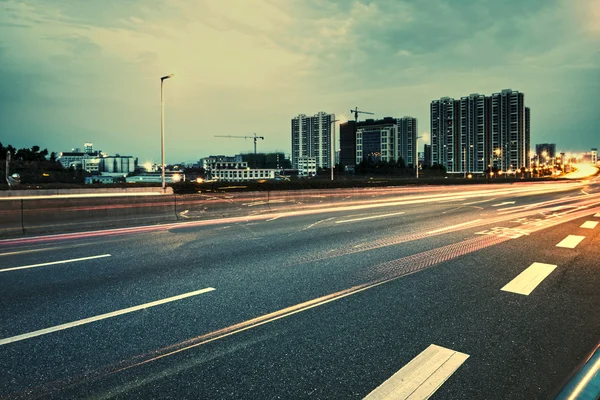 City and road — Stock Photo, Image