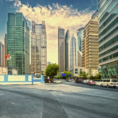 kentsel peyzaj shanghai