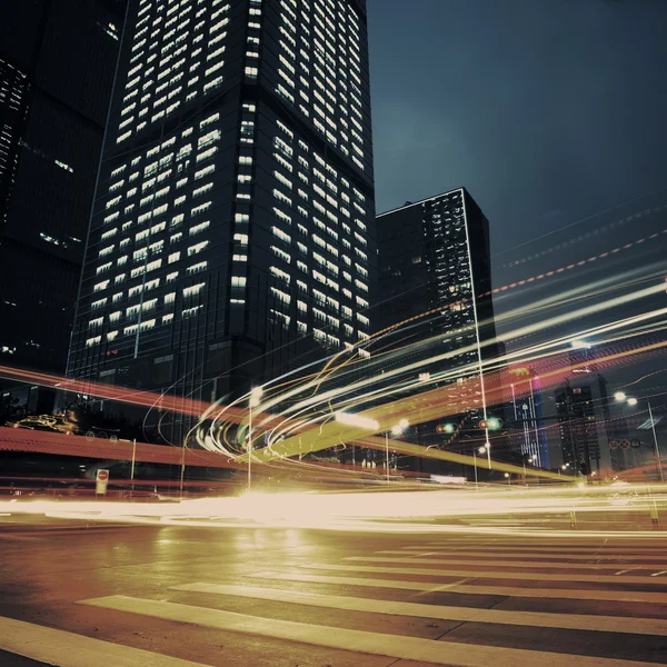 Stadt bei Nacht — Stockfoto