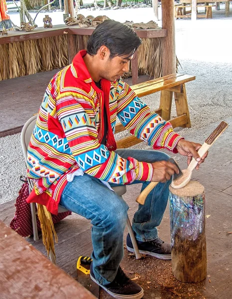 Miccosukee nativo americano — Fotografia de Stock