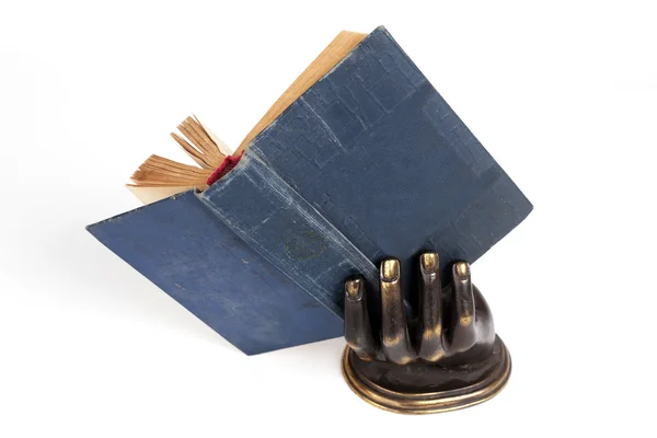 Hand holding  book — Stock Photo, Image