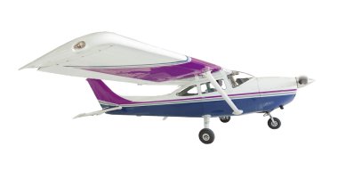 Cessna 172 tek pervaneli uçak beyaz