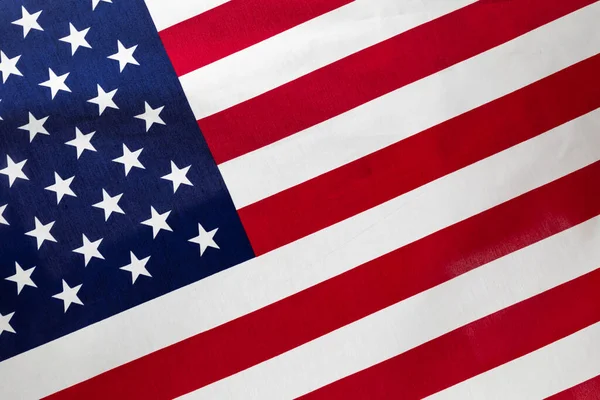 Bandiera Americana Piatta Sfondo — Foto Stock