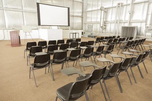 Sala konferencyjna pustej prezentacji — Zdjęcie stockowe