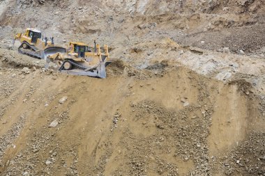 Dirt hareketli Ekskavatör traktör