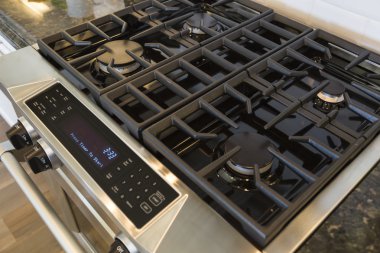 Yeni Modern doğal gaz aralığı soba