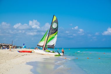 varadero Küba'nın güzel plajı