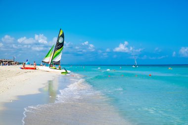 varadero Küba'nın güzel plajı