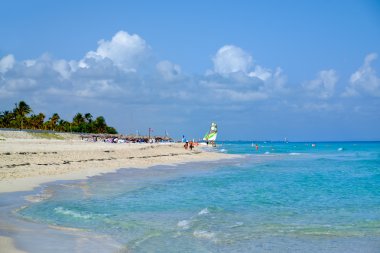varadero Küba'nın güzel plajı