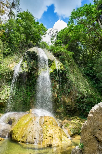 Waterfall at Soroa in western Cuba — Stock Photo, Image