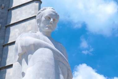 Havana'da devrim Meydanı'nda Jose Marti anıt