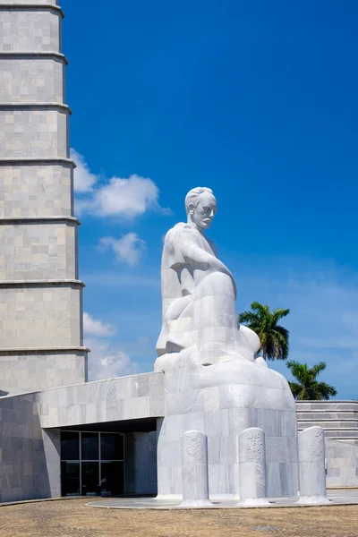 Il monumento a Jose Marti in Piazza della Rivoluzione a L'Avana — Foto Stock