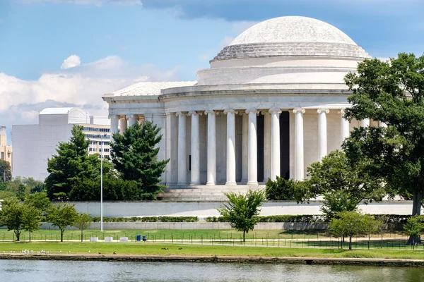Jefferson památník ve Washingtonu DC. — Stock fotografie
