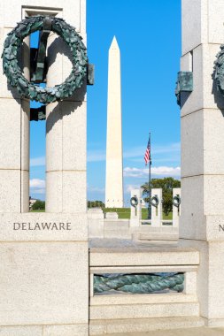 Washington Anıtı ve Washi Dünya Savaşı Anıtı