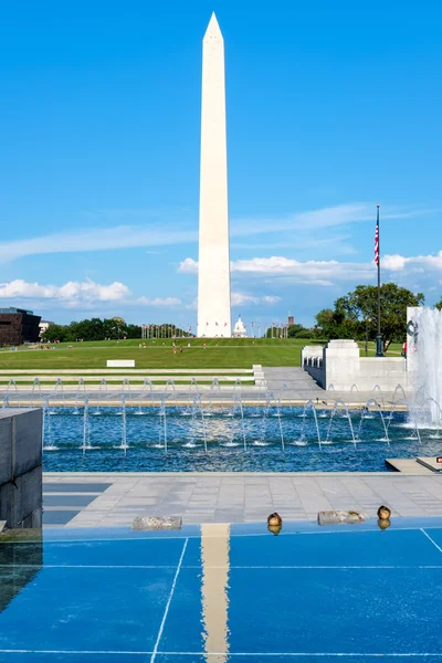 Pomnik Waszyngtona w Waszyngtonie DC. — Zdjęcie stockowe