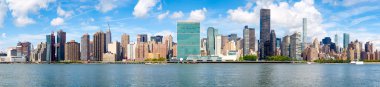Midtown New York şehrinin panoramik görüntü