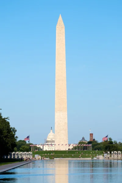 Monumento a Washington en Washington D.C. . —  Fotos de Stock