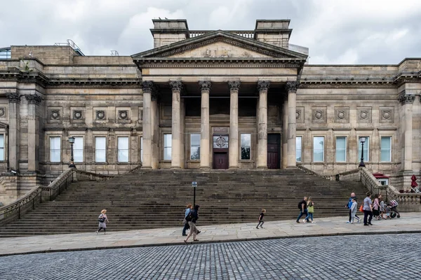 Liverpool Central Library Historic George Quarter — Stock Photo, Image