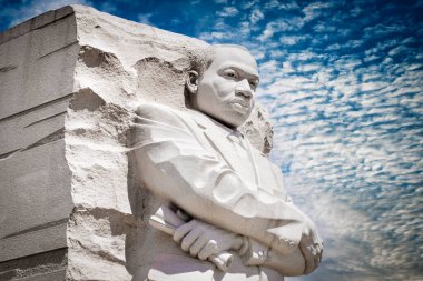 Washington D.C. 'deki Martin Luther King Jr. Ulusal Anıtı.