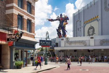 Yeni transformers 3d gezinti Universal studios florida