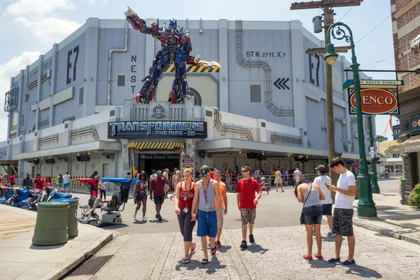 Η νέα μετασχηματιστές 3d βόλτα στο universal Studio Φλώριδα — Φωτογραφία Αρχείου