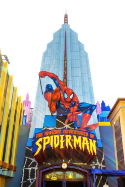 Spiderman macera universal studios Islands at binmek