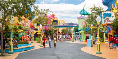 iniş alanı universal studios Adaları'nda maceranın seuss