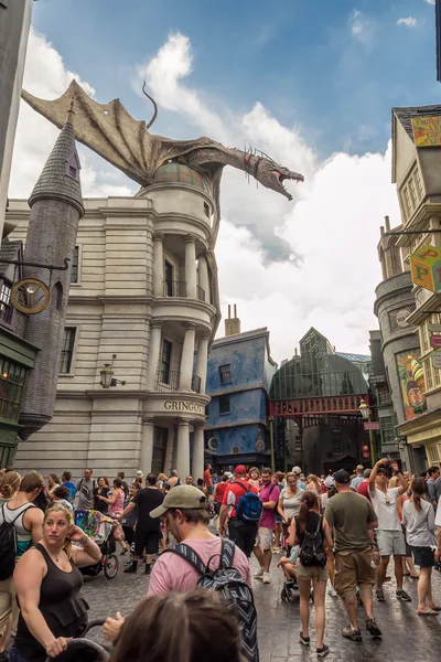 O passeio de Harry Potter no Universal Studios Florida — Fotografia de Stock