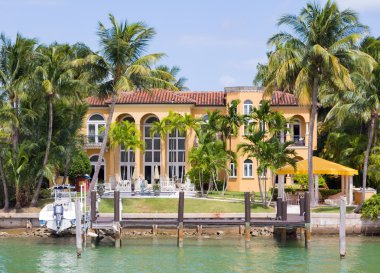 Miami yıldız adada lüks malikane