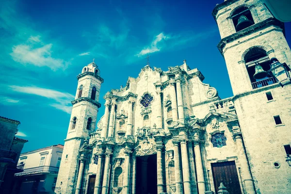 Havana kathedraal — Stockfoto