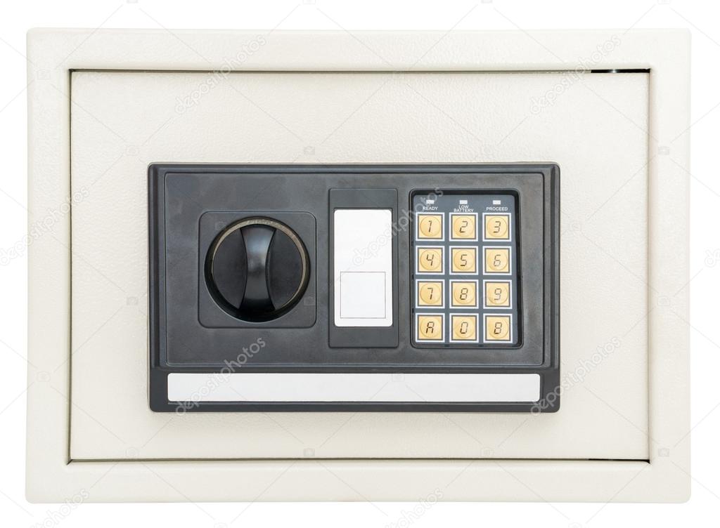 Closed electronic safe