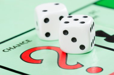 Tekel oyun şans uzayda yanında dice