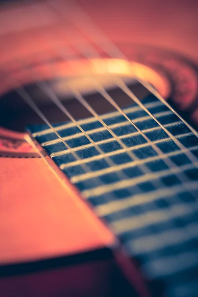 Chitarra acustica classica — Foto Stock