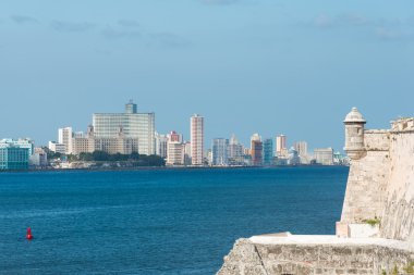 Havana manzarası Kulesi ile