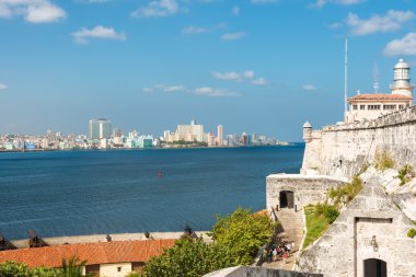 Havana ile El Morro Kalesi