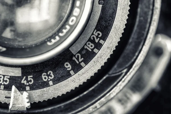 Vintage camera lens — Stock Photo, Image