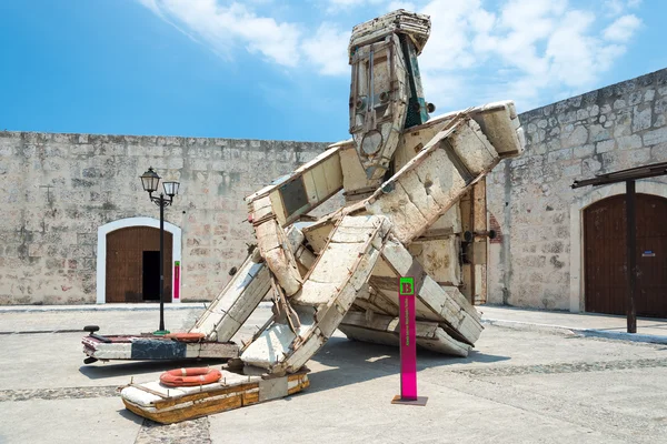 Instalación artística en la Bienal de La Habana — Foto de Stock