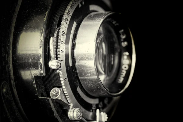 Vintage camera lens — Stock Photo, Image