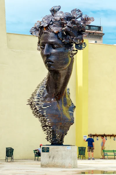 Art installation at the Havana Biennale — Stock Photo, Image