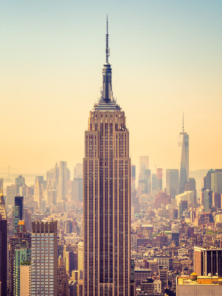 Закат в Манхэттене
