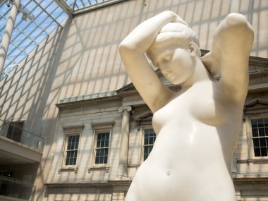 New York'taki Metropolitan Müzesi'nde çıplak Venüs