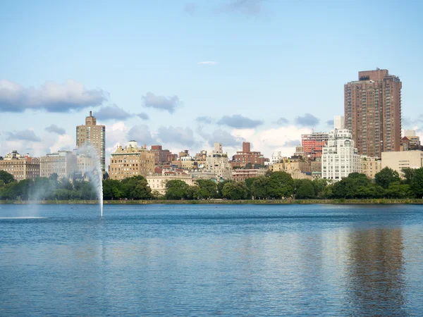 Zbiornika Central Parku w Nowym Jorku — Zdjęcie stockowe