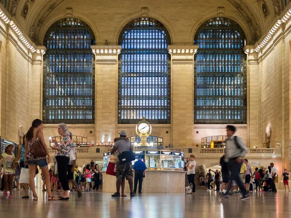 Εσωτερικό του το Grand Central Terminal στη Νέα Υόρκη — Φωτογραφία Αρχείου