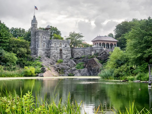 Belvedere Castle på New York Central Park — Stockfoto